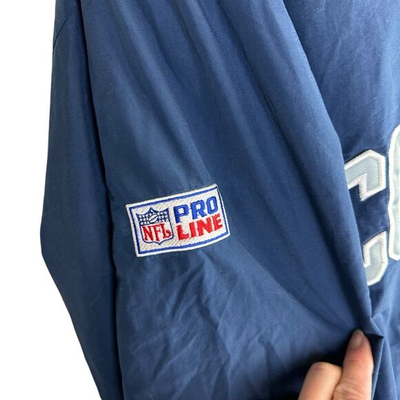 VTG 90s Dallas Cowboys Reversible Pullover Starter NFL Proline Size - Picture 5 of 8